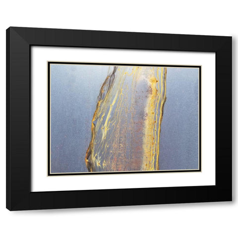 Honeycomb Black Modern Wood Framed Art Print with Double Matting by Phillip, Jamie