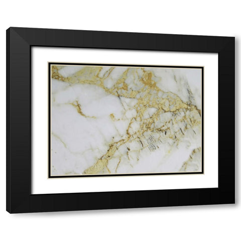 Tribe Gold Black Modern Wood Framed Art Print with Double Matting by Phillip, Jamie