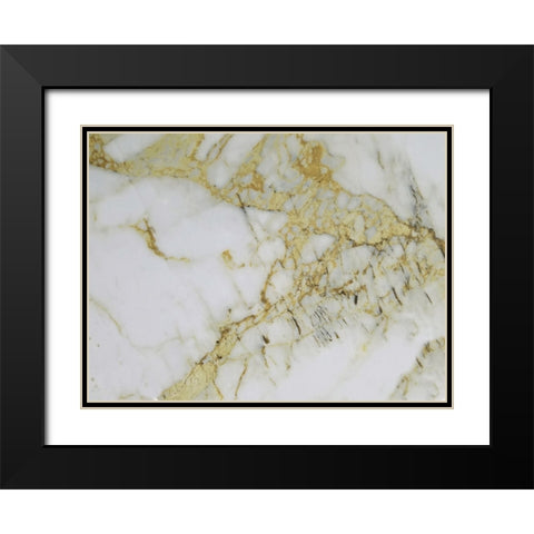Tribe Gold Black Modern Wood Framed Art Print with Double Matting by Phillip, Jamie
