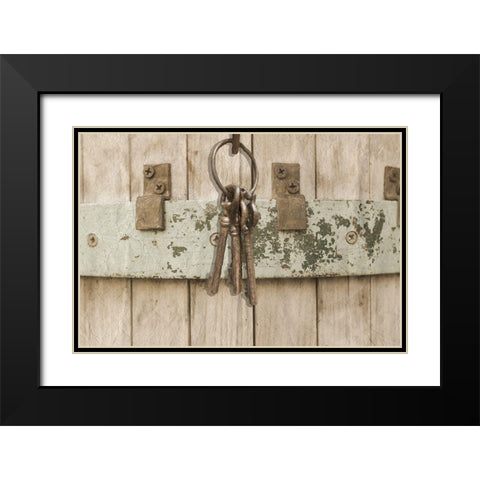Open Place Black Modern Wood Framed Art Print with Double Matting by Phillip, Jamie