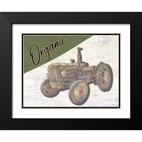 Organic Farm Black Modern Wood Framed Art Print with Double Matting by Phillip, Jamie