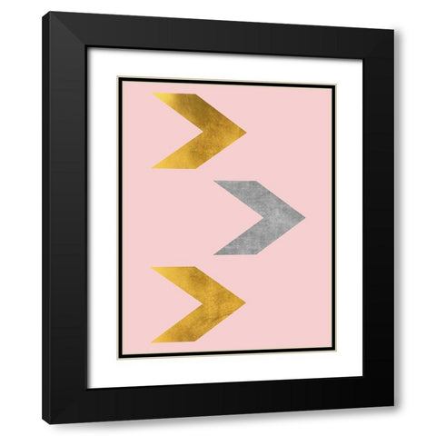 Prince and Palace 1 Black Modern Wood Framed Art Print with Double Matting by Phillip, Jamie