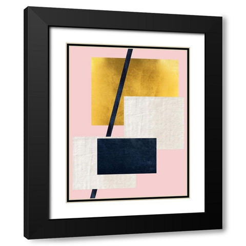 Prince and Palace 2 Black Modern Wood Framed Art Print with Double Matting by Phillip, Jamie