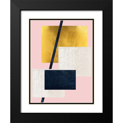 Prince and Palace 2 Black Modern Wood Framed Art Print with Double Matting by Phillip, Jamie