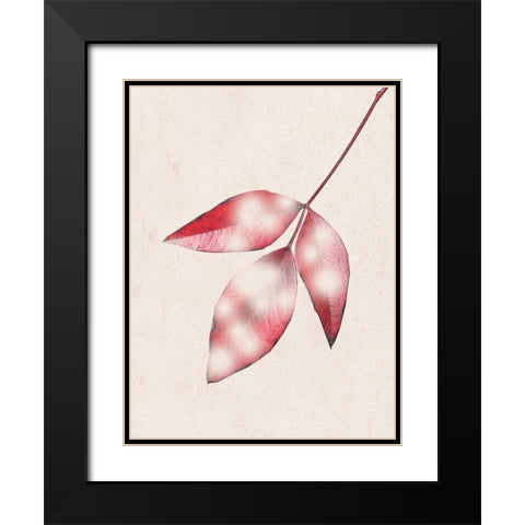 Red Fall Black Modern Wood Framed Art Print with Double Matting by Phillip, Jamie