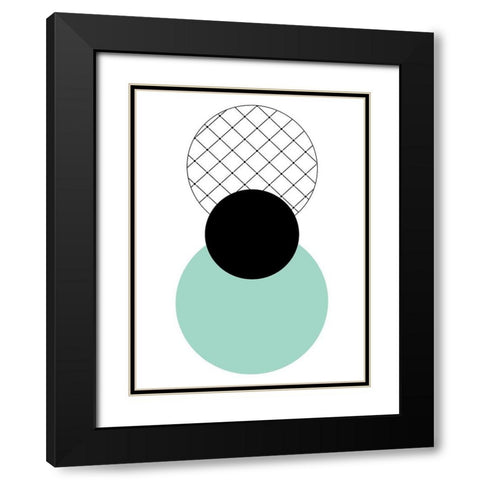 Spindle Black Modern Wood Framed Art Print with Double Matting by Phillip, Jamie