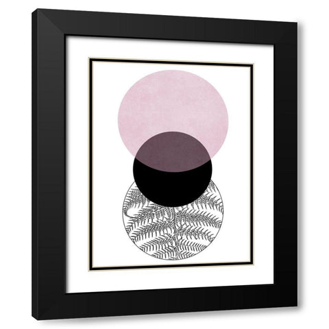 Spindle 2 Black Modern Wood Framed Art Print with Double Matting by Phillip, Jamie
