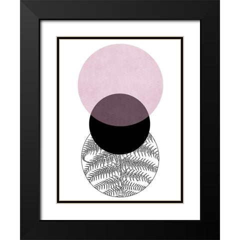 Spindle 2 Black Modern Wood Framed Art Print with Double Matting by Phillip, Jamie