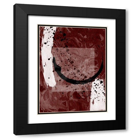 Rings Of Zambia 2 Black Modern Wood Framed Art Print with Double Matting by Phillip, Jamie