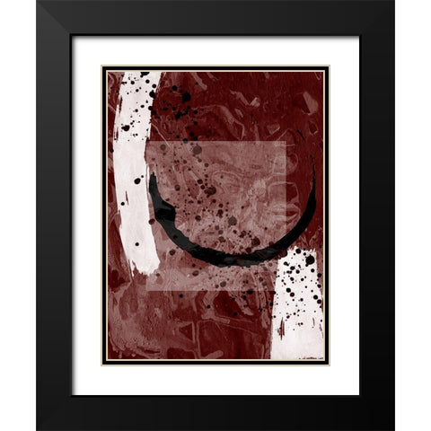 Rings Of Zambia 2 Black Modern Wood Framed Art Print with Double Matting by Phillip, Jamie