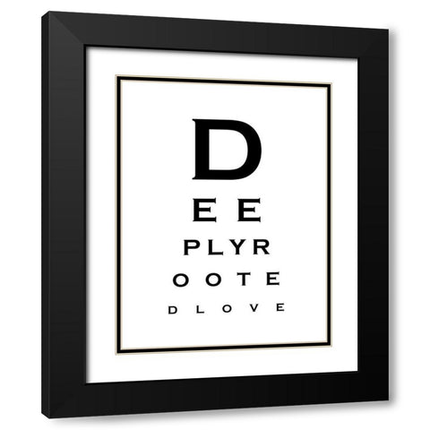 Deeply Rooted Black Modern Wood Framed Art Print with Double Matting by Phillip, Jamie