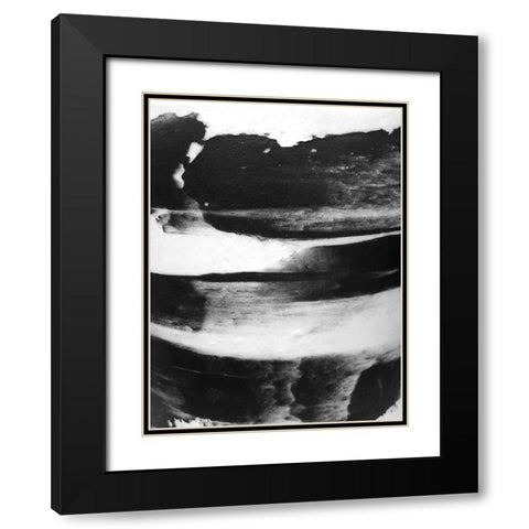 Butter Cream 1 Black Modern Wood Framed Art Print with Double Matting by Phillip, Jamie