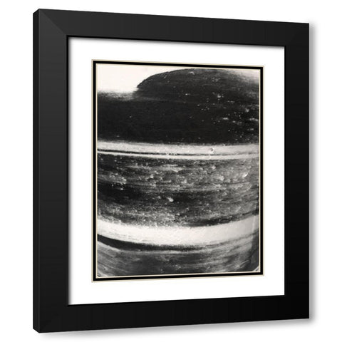 Butter Cream 2 Black Modern Wood Framed Art Print with Double Matting by Phillip, Jamie