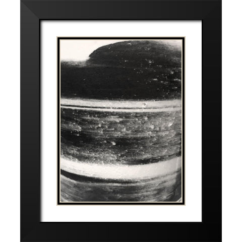 Butter Cream 2 Black Modern Wood Framed Art Print with Double Matting by Phillip, Jamie