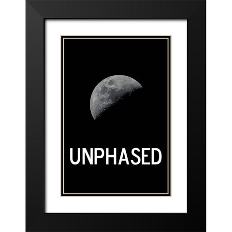 Unphased Black Modern Wood Framed Art Print with Double Matting by Phillip, Jamie