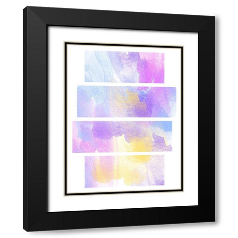 Abstract Box Black Modern Wood Framed Art Print with Double Matting by Phillip, Jamie