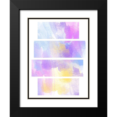 Abstract Box Black Modern Wood Framed Art Print with Double Matting by Phillip, Jamie