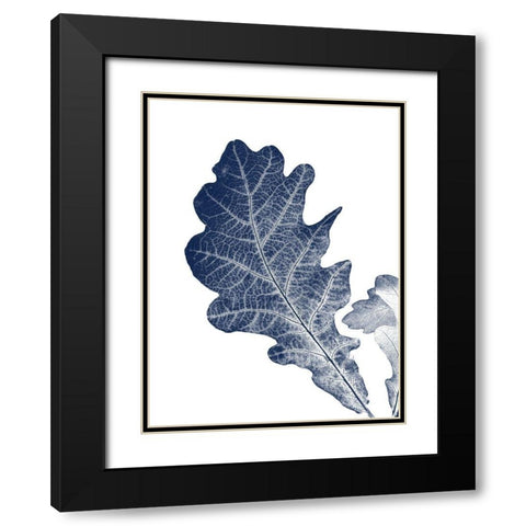 True Blue Black Modern Wood Framed Art Print with Double Matting by Phillip, Jamie
