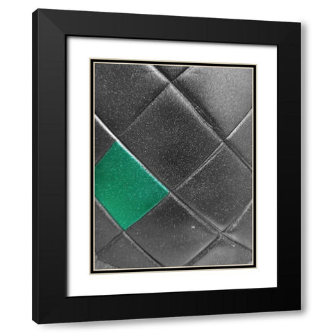 Black Emerald Black Modern Wood Framed Art Print with Double Matting by Phillip, Jamie