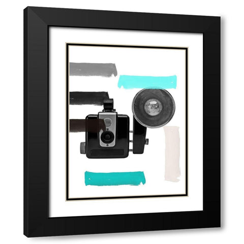Snap Me Black Modern Wood Framed Art Print with Double Matting by Phillip, Jamie