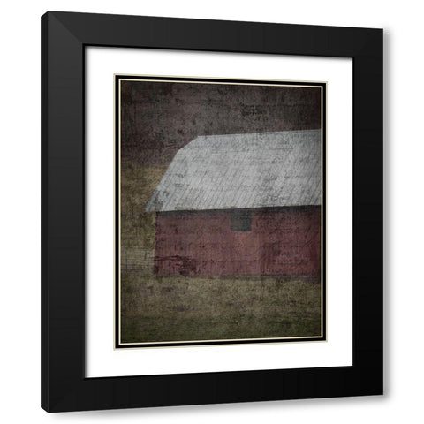 My Farm Black Modern Wood Framed Art Print with Double Matting by Phillip, Jamie