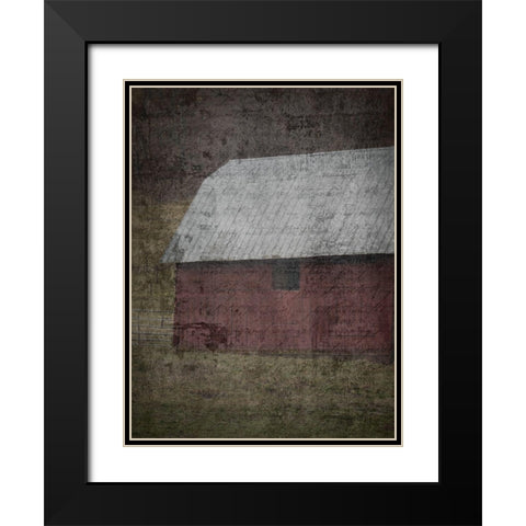 My Farm Black Modern Wood Framed Art Print with Double Matting by Phillip, Jamie