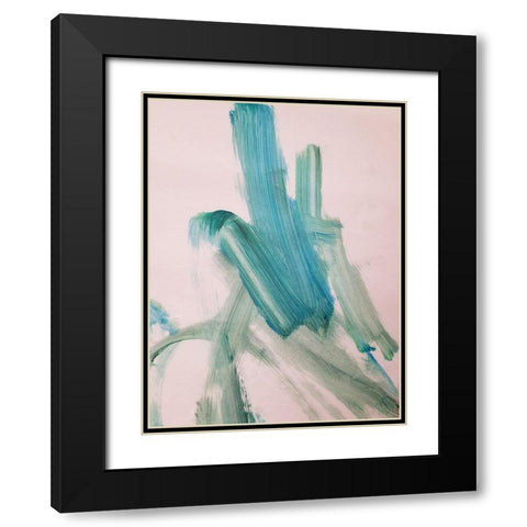 Studio J 4 Black Modern Wood Framed Art Print with Double Matting by Phillip, Jamie