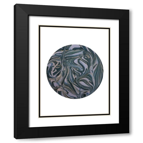 Cheesecake Black Modern Wood Framed Art Print with Double Matting by Phillip, Jamie