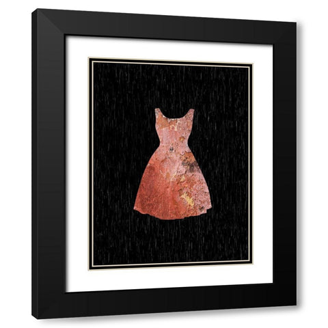 Dress Black Modern Wood Framed Art Print with Double Matting by Phillip, Jamie