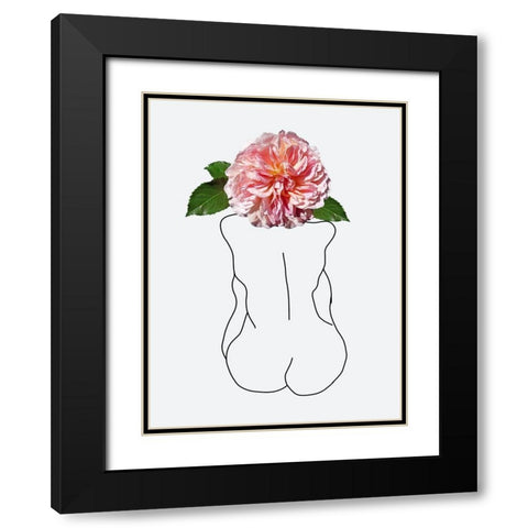 Bath Time 2 Black Modern Wood Framed Art Print with Double Matting by Phillip, Jamie