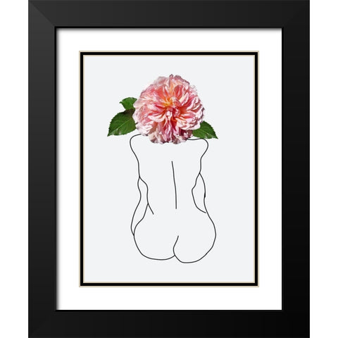 Bath Time 2 Black Modern Wood Framed Art Print with Double Matting by Phillip, Jamie