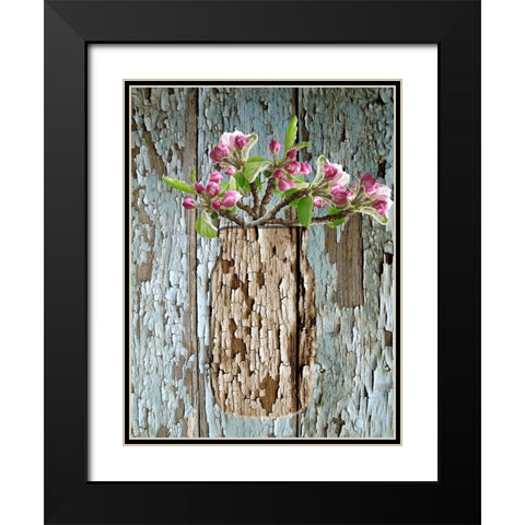 Planted Black Modern Wood Framed Art Print with Double Matting by Phillip, Jamie