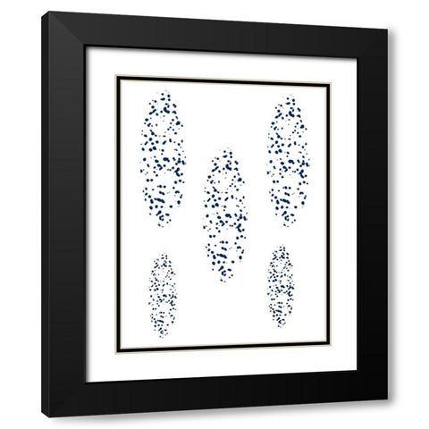 Potrie 1 Black Modern Wood Framed Art Print with Double Matting by Phillip, Jamie