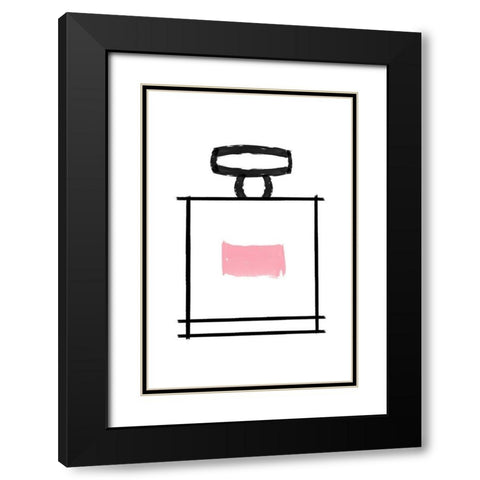 Perfume 3 Black Modern Wood Framed Art Print with Double Matting by Phillip, Jamie