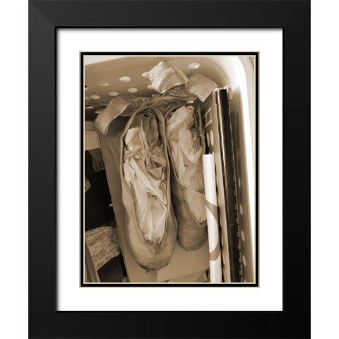 Dance Studio Black Modern Wood Framed Art Print with Double Matting by Phillip, Jamie