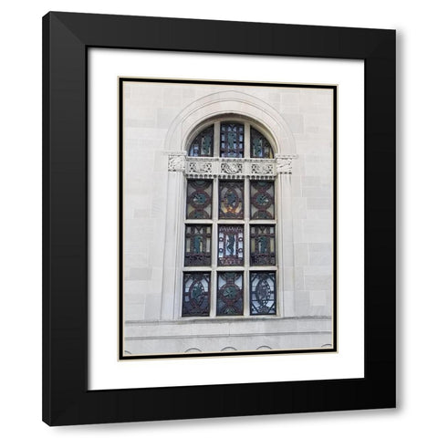 Hansentech 1 Black Modern Wood Framed Art Print with Double Matting by Phillip, Jamie