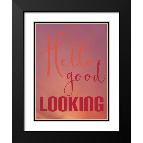 Good Looking Black Modern Wood Framed Art Print with Double Matting by Phillip, Jamie