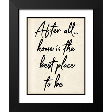 Wonderstruck Home Black Modern Wood Framed Art Print with Double Matting by Phillip, Jamie