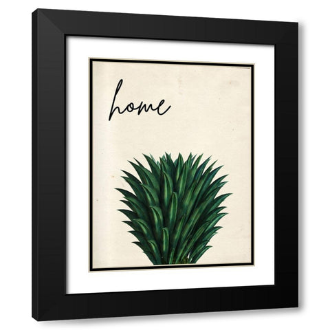 Country Home Black Modern Wood Framed Art Print with Double Matting by Phillip, Jamie