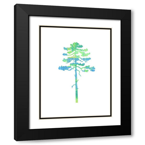 Sprung 4 Black Modern Wood Framed Art Print with Double Matting by Phillip, Jamie