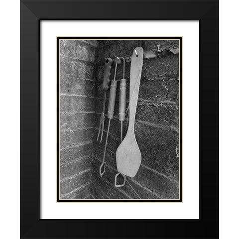Old Cook House 2 Black Modern Wood Framed Art Print with Double Matting by Phillip, Jamie