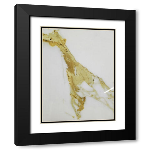 Tribe Gold Black Modern Wood Framed Art Print with Double Matting by Phillip, Jamie