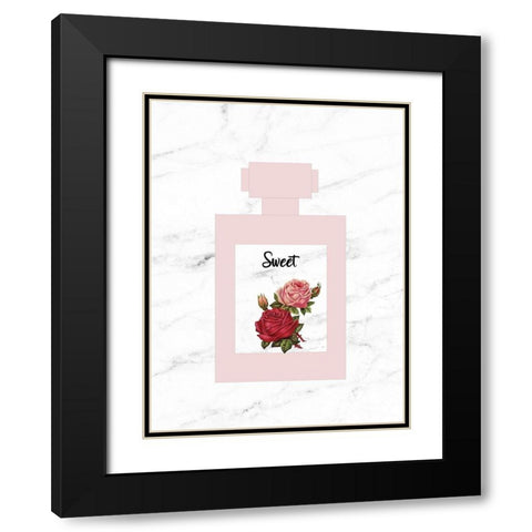 Sweet Black Modern Wood Framed Art Print with Double Matting by Phillip, Jamie