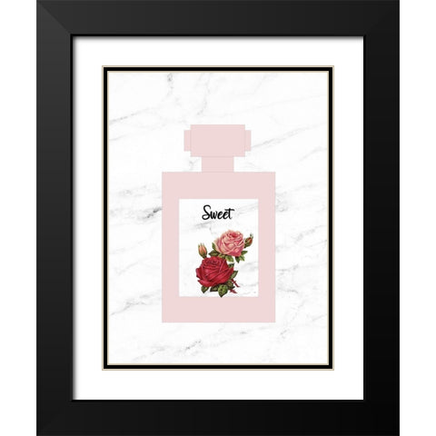Sweet Black Modern Wood Framed Art Print with Double Matting by Phillip, Jamie