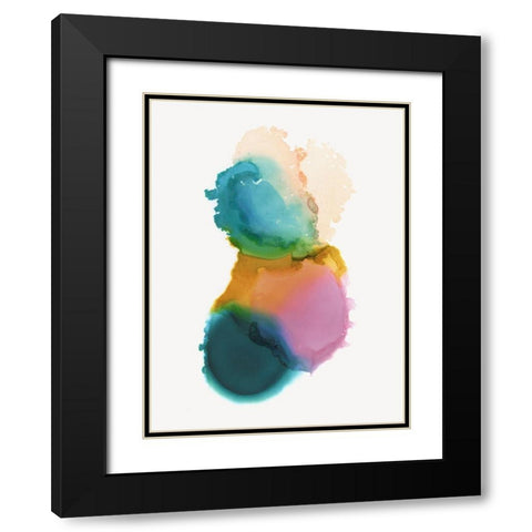 Organic Black Modern Wood Framed Art Print with Double Matting by Urban Road