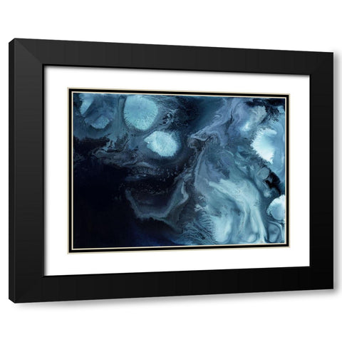 Great Barrier Reef Black Modern Wood Framed Art Print with Double Matting by Urban Road