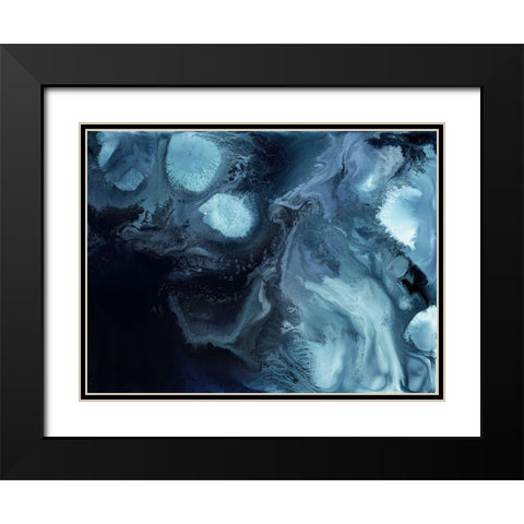 Great Barrier Reef Black Modern Wood Framed Art Print with Double Matting by Urban Road