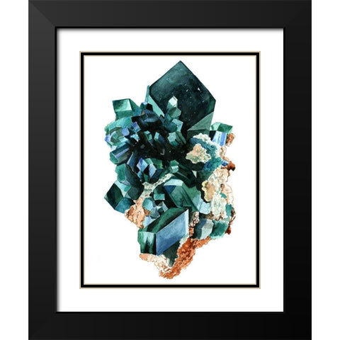 The Arkenstone Black Modern Wood Framed Art Print with Double Matting by Urban Road