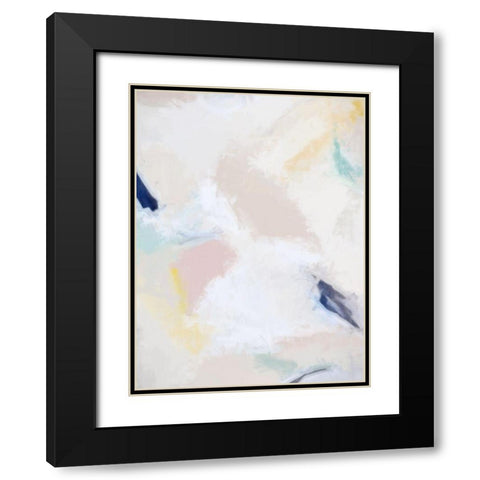 Fresh Linen I Black Modern Wood Framed Art Print with Double Matting by Urban Road