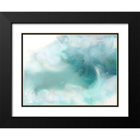 Altitude Black Modern Wood Framed Art Print with Double Matting by Urban Road